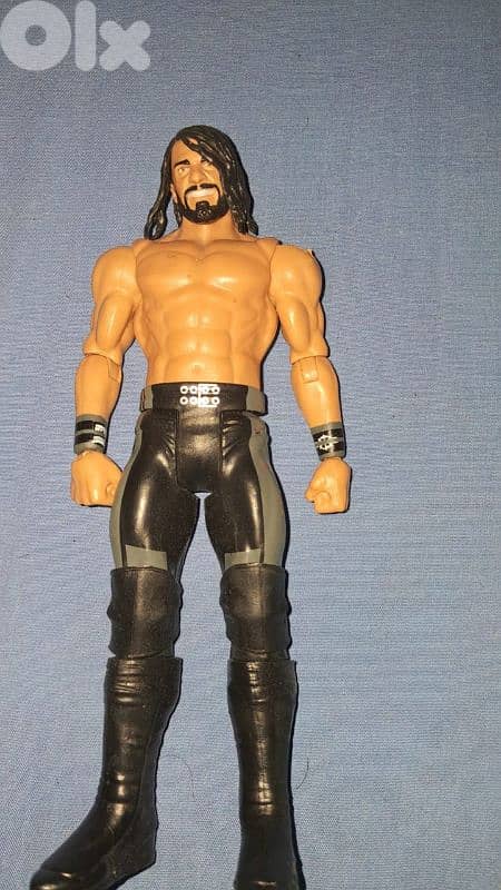 WWE Action Figures (CM Punk, Seth Rollins, AJ Styles, Edge) 2