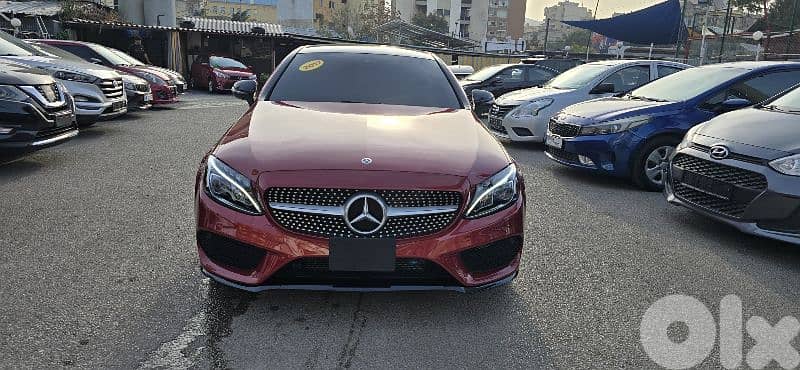 Mercedes-Benz C-Class 300 coupe mod 2017 f. o ABS AIRBAG RIMS panoramic 0