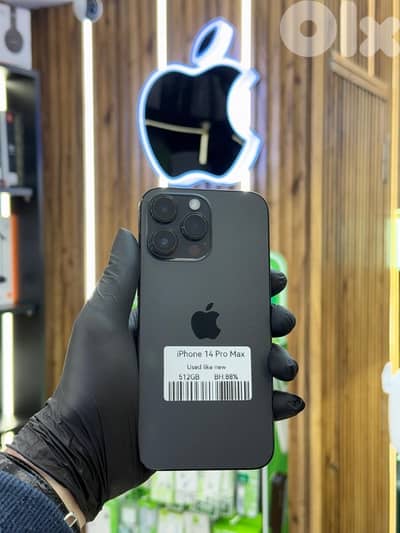 iPhone 14 Pro Max 512Gb BH: 88%