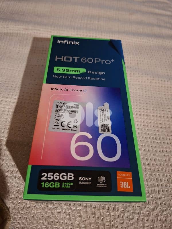 infinix hot 60 pro plus like new 256 15 grm 1