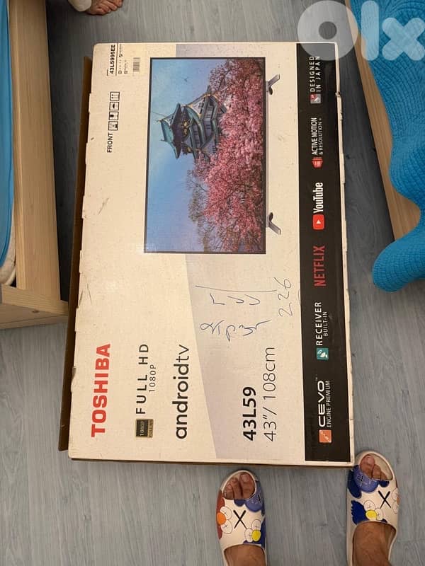 Toshiba 43” inch 4 k 1