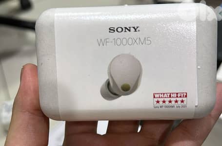 Sony WF-1000xm5 silver
