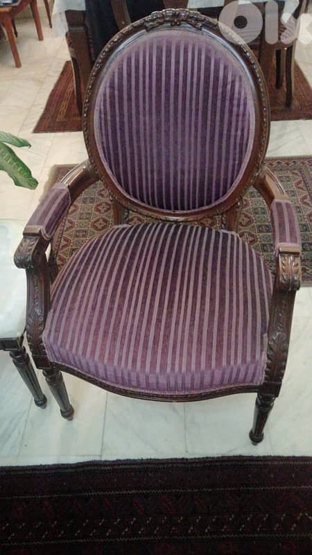 2 Sofas and 2 fauteuilles 1