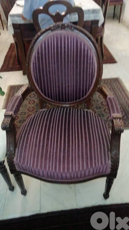 2 Sofas and 2 fauteuilles 2