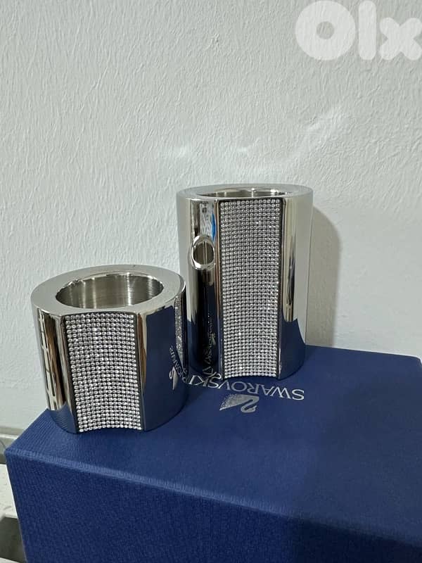 Swarovski ambiray candle holders 0