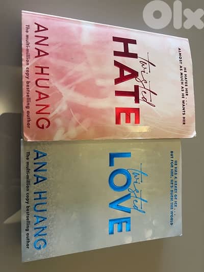Twisted love and Twisted Hate 2 books
