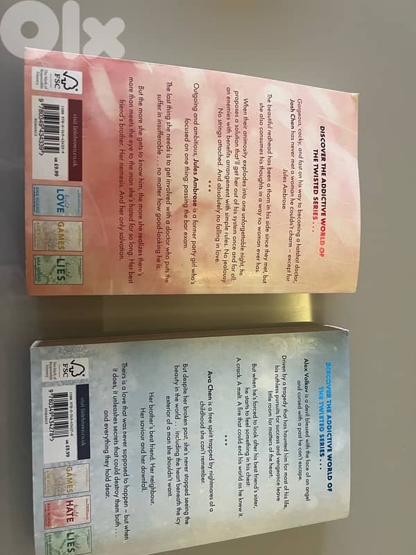 Twisted love and Twisted Hate 2 books 1