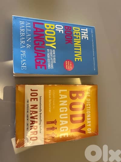 The definitive book of body language & The Dictionary of Body Language