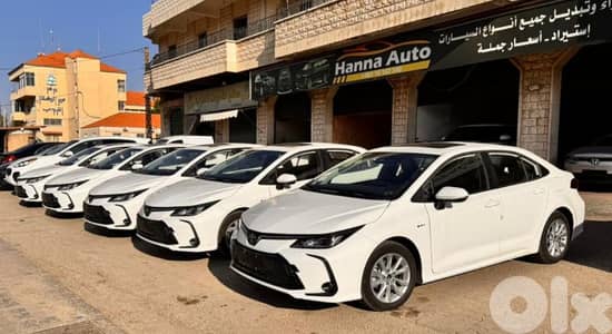 Toyota Corolla Hybrid 2025 Limited edition Brand new 0km اسعار جملة