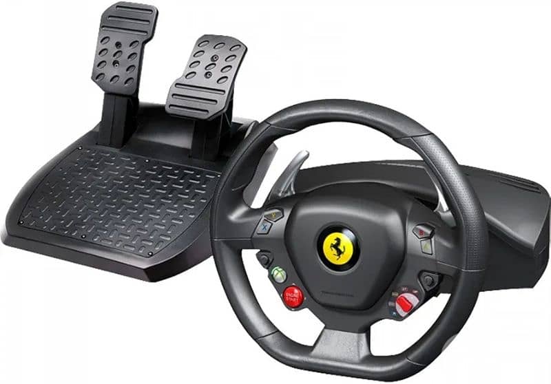 thrustmaster 458 italia racing wheel 0
