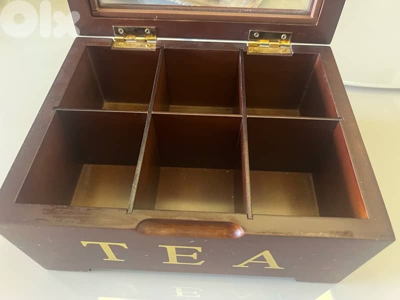 Wooden Tea Storage Box 2