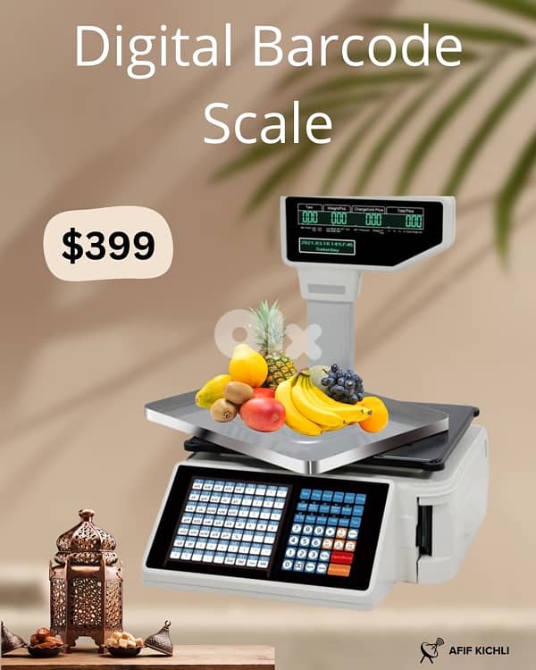 Digital Barcode Scale/ 0