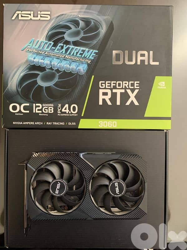 rtx 3060 12gb Asus dual fan 0