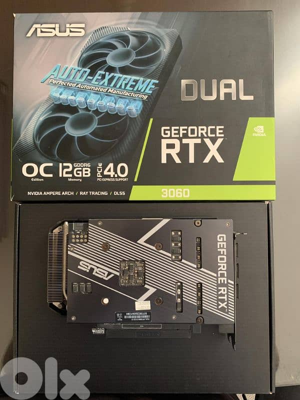 rtx 3060 12gb Asus dual fan 1