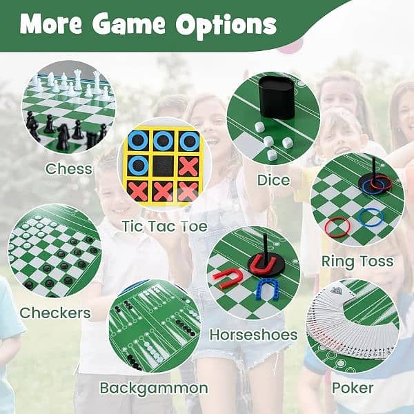 costway multi-game table 14 in 1 3