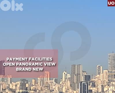 Payment facilities- panoramic view -Brand new - Hazmieh REF#UO128921