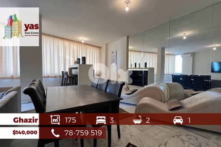 Ghazir 175m2 | Well Maintained | Partial View | High End | EH/TO