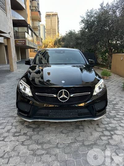 Mercedes GLE 43 AMG coupe NP 2017 black on back (clean carfax)