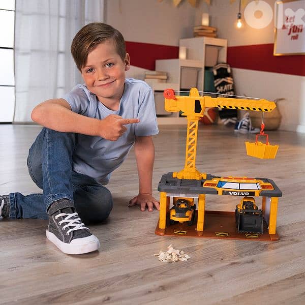 dickie toys volvo construction station 1