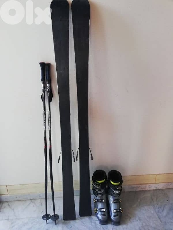 Salomon full ski set size 165 cm 1