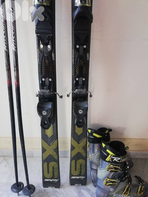 Salomon full ski set size 165 cm 3