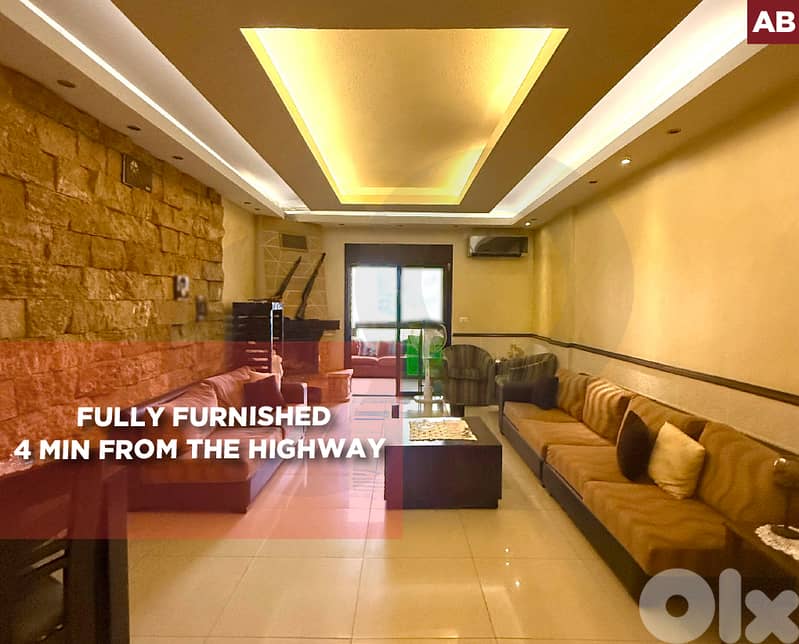 Fully furnished- 4 min from the highway- HOSRAYEL   REF#AB128928 0