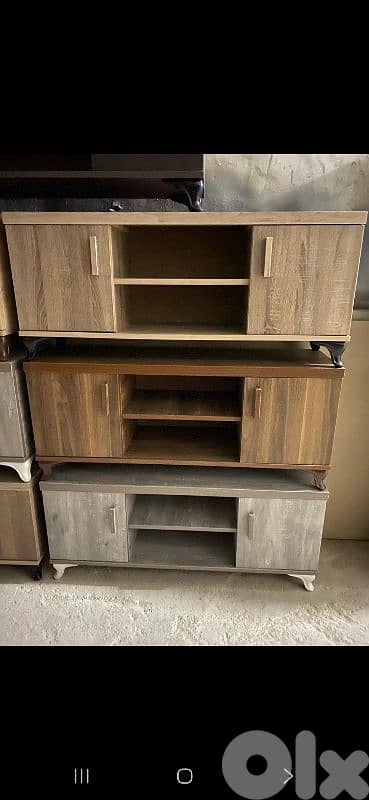 طاولة Tv حجم وسط 120 سم تفصيل جديد