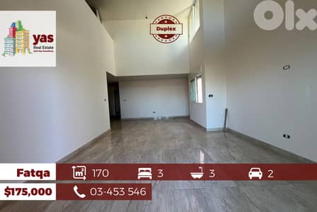 Fatqa 170m2 | 90m2 Terrace | Brand New Duplex | Panoramic View | EH/IV