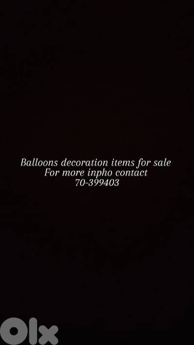 ballouns decoration shop