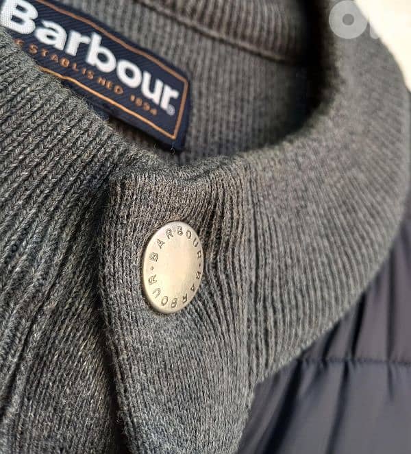 New Without Tags Barbour Weather Comfort Essential Quilted Vest Mens L 2