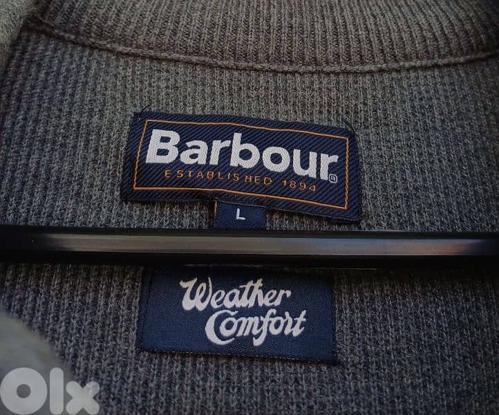 New Without Tags Barbour Weather Comfort Essential Quilted Vest Mens L 4