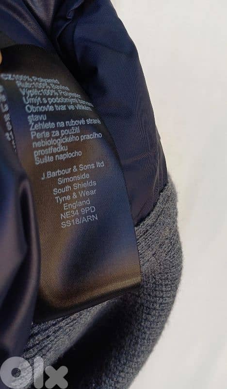 New Without Tags Barbour Weather Comfort Essential Quilted Vest Mens L 6