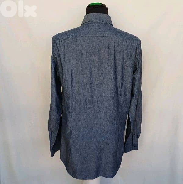 Diesel Black Gold 100% Cotton Button-Up Shirt Size Mens 48 1