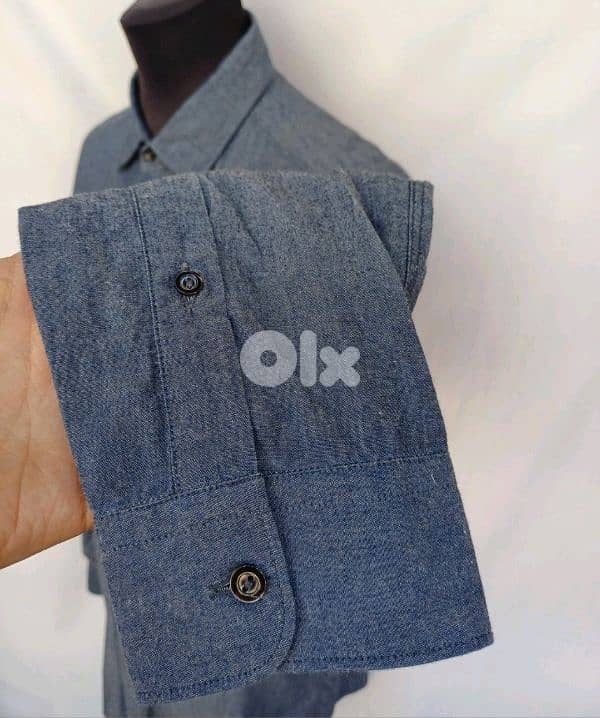 Diesel Black Gold 100% Cotton Button-Up Shirt Size Mens 48 4