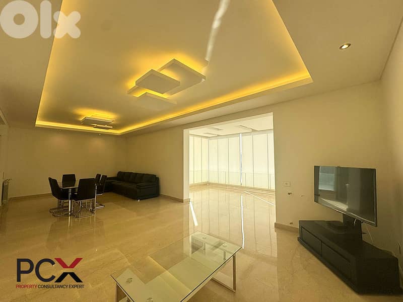 Apartment for Rent in Baabda | Partial Sea View | Prime Location 0