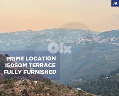 High-end , terrace, great view, baabda, fiyadiye/الفياضية REF#JK128940