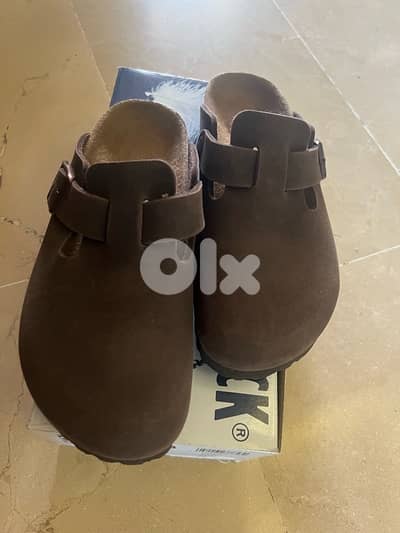 Original Birkenstock Boston brown size 37