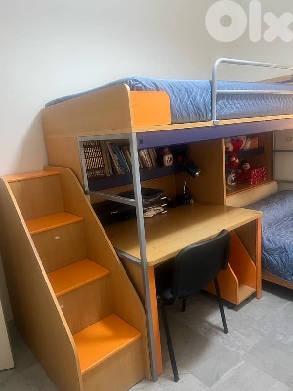 2 beds with mattresses for sale 3