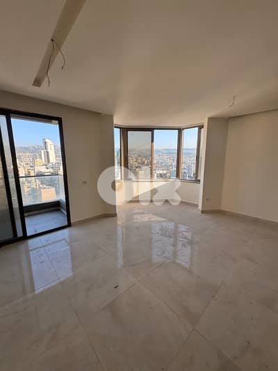 High Floor Unfurnished Apartment for Rent In Achrafieh