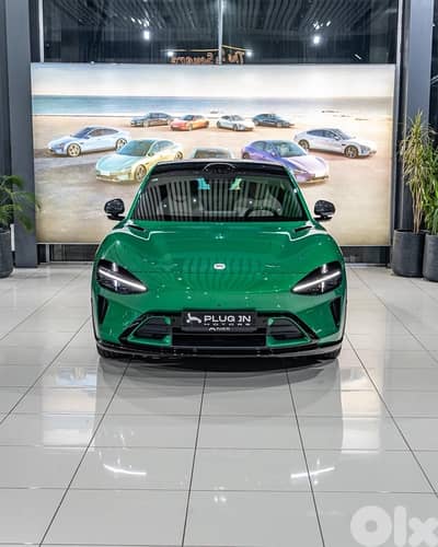 Xiaomi YU7 MAX 2025 GREEN/GREY  21” BLACK RIMS