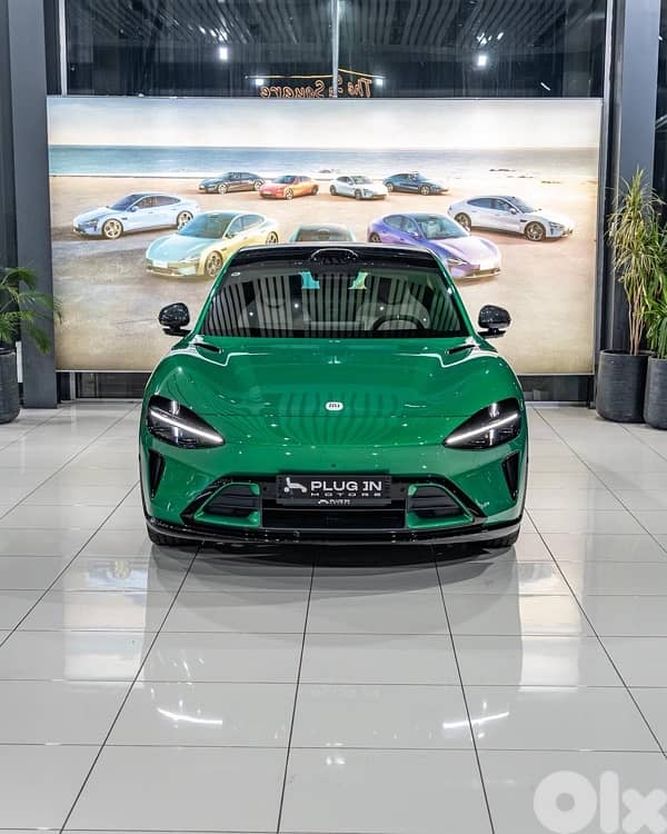 Xiaomi YU7 MAX 2025 GREEN/GREY  21” BLACK RIMS 0