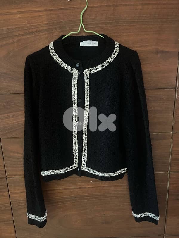 Mango black Cardigan 0