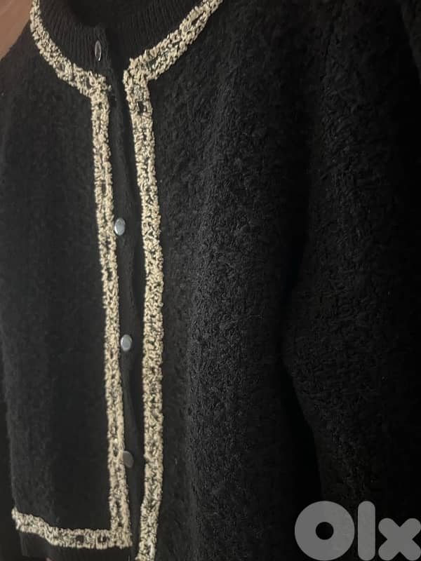 Mango black Cardigan 2