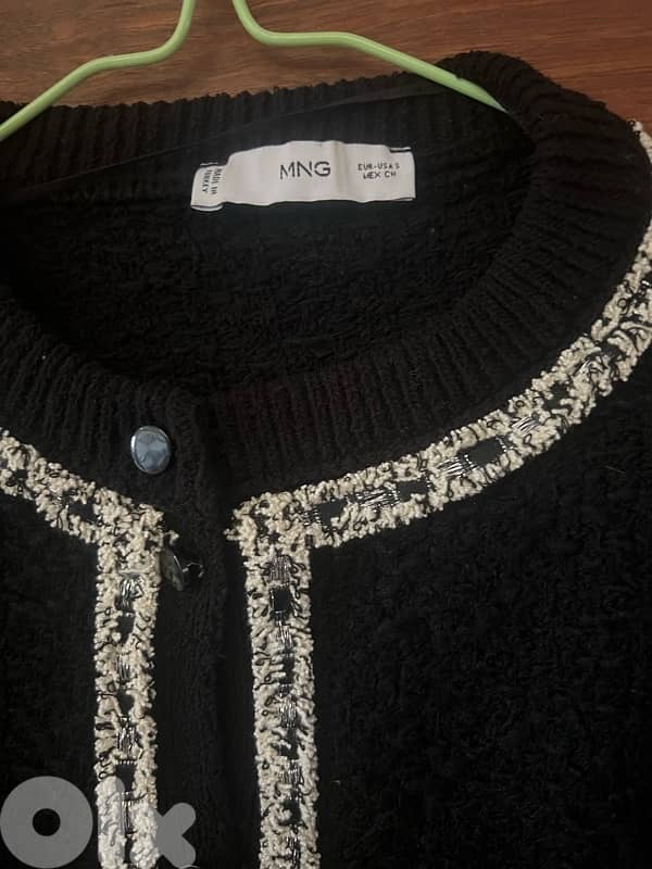 Mango black Cardigan 3
