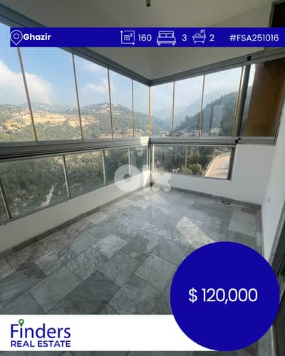 Apartment for sale in Ghazir!  شقة للبيع في غزير!