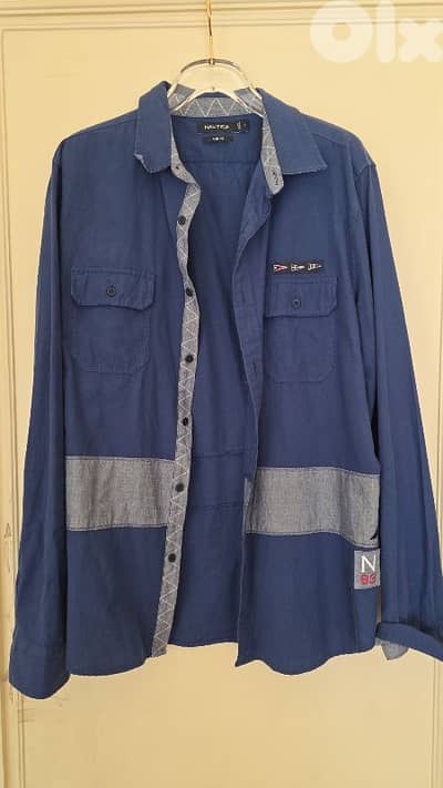 Nautica shirt size L