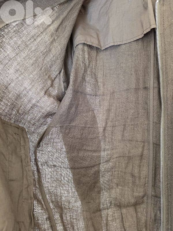 zara Linen jacket size Small Medium 2