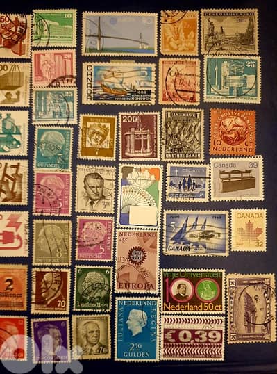world old 60+ stamps since 1940's Lot# B-336