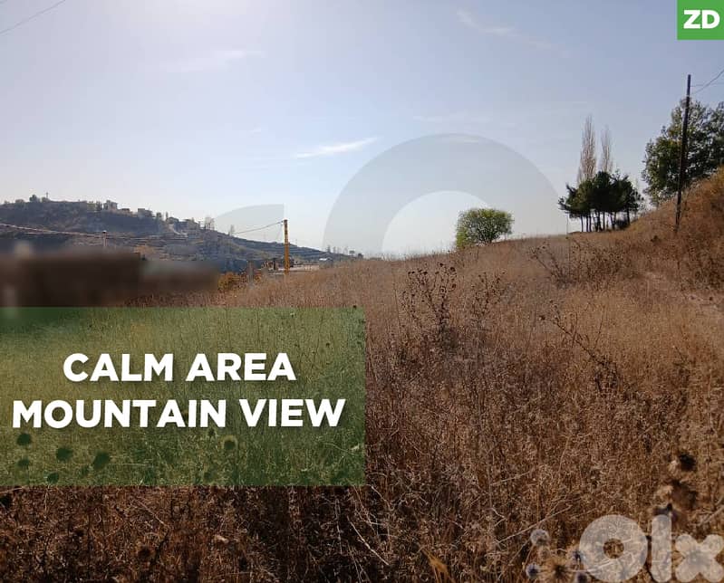 charming land, nice view, keserwan, wata l joz/وطى الجوز REF#ZD128971 0