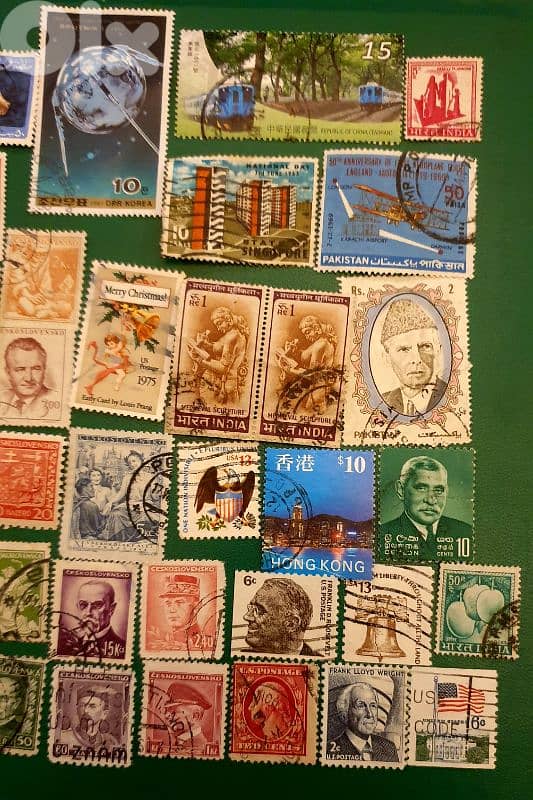 world old 50+ stamps since 1930's Lot# B-258 3